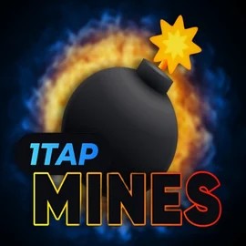 1Tap Mines logo by Turbo Games Lolo Casino