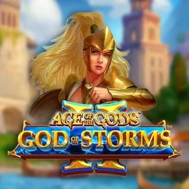 Age Of The Gods: God Of Storms 2 logo by Playtech at Lolo Casino