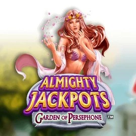 Almighty Jackpots: Garden of Persephone by Novomatic, showcased at lolocasinoo.com – game logo