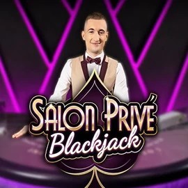 Blackjack Salon Privé slot logo by Ezugi at Lolo Casino