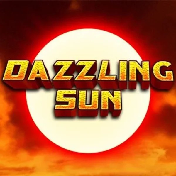 Dazzling Sun slot logo by Win Studios at Lolo Casino