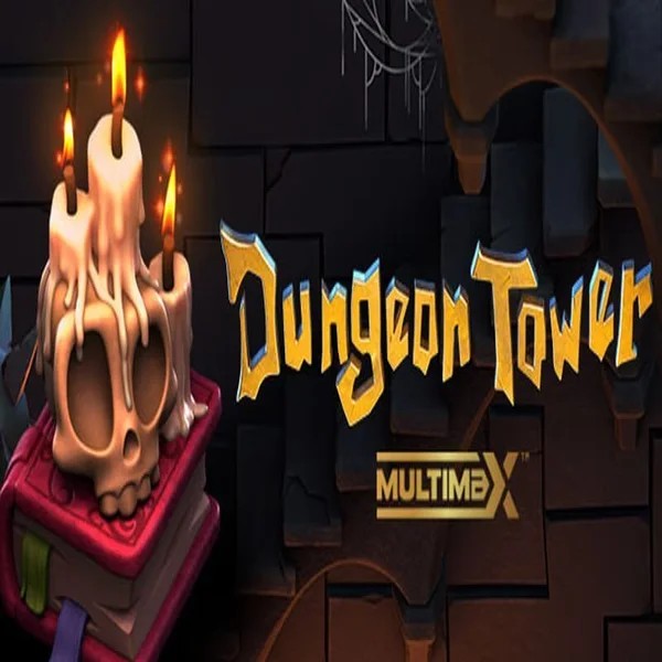 Dungeon Tower online game logo by Peter & Sons on lolocasinoo.com