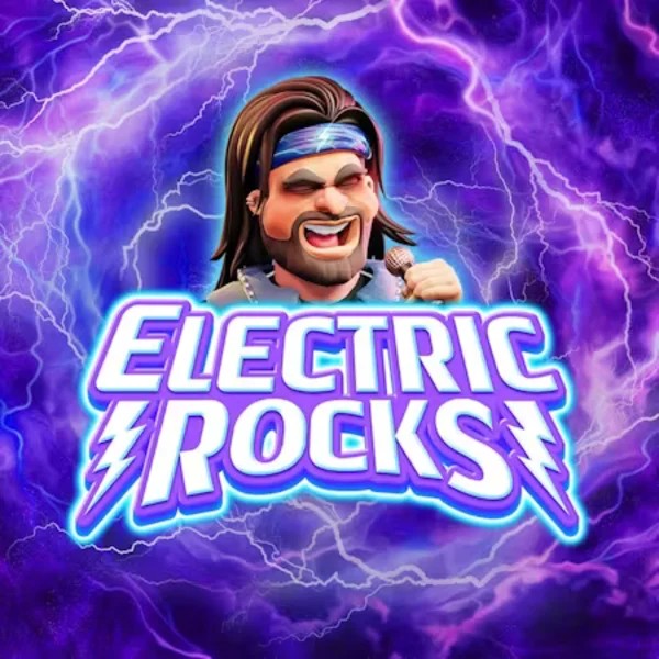 Electric Rocks logo – Slots by Inspired Gaming at Lolo Casino