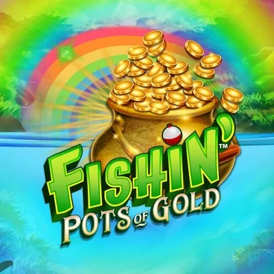 Fishin Pots Of Gold logo by Gameburger Studios at Lolo Casino