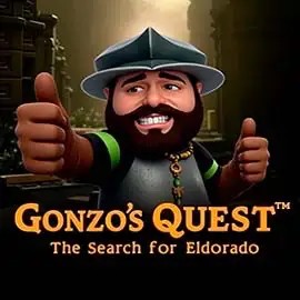 Gonzo's Quest logo by NetEnt at Lolo CasinoGonzo's Quest