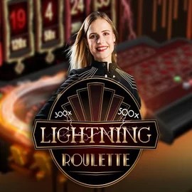 Lightning Roulette game by Evolution – logo hosted on Lolo Casino