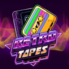 Slots logo of Retro Tapes from Push Gaming at Lolo Casino
