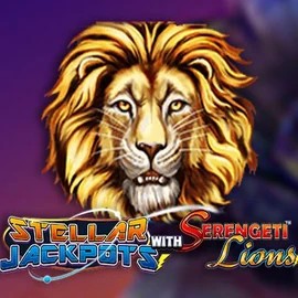 Play the Stellar Jackpots with Serengeti Lions slot by Lightning Box Game on Lolo Casino