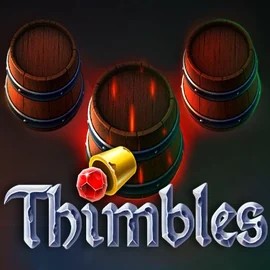 Thimbles slot logo by Evoplay at Lolo CasinoThimbles