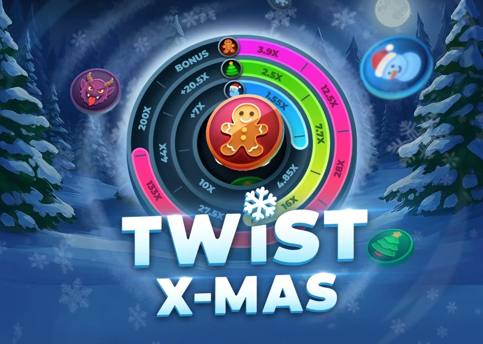 Play Twist X-mas slot by InOut on lolocasinoo.com