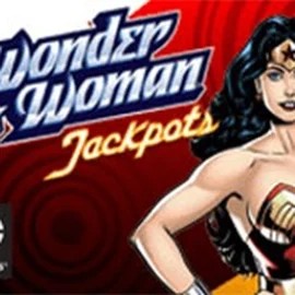 Wonder Woman Jackpots logo – Jackpots by Amaya at Lolo Casino
